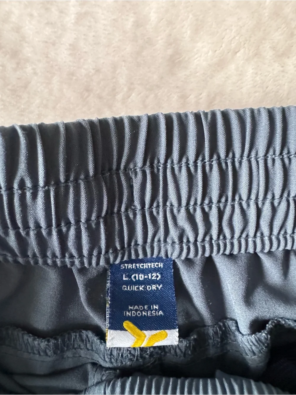 Old Navy Boys Slate Blue Skort - Elastic Waist